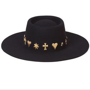 Lack Of Color Celestial Boater Hat